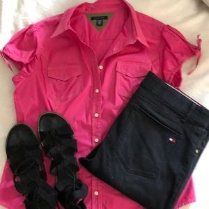 Tommy Hilfiger button up blouse